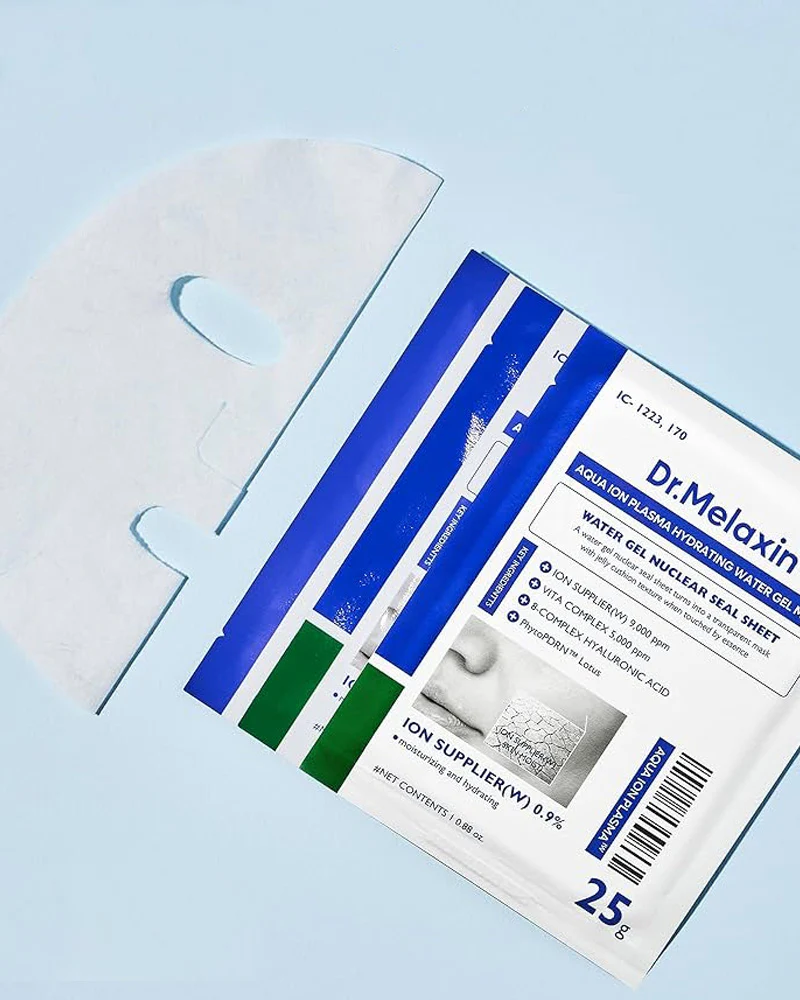 Dr. Melaxin Aqua Ion Plasma Hydrating Water Gel Mask - Image 2