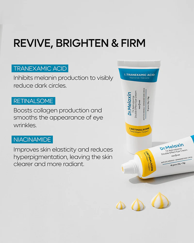 Dr. Melaxin TX Retinalsome Double Effect Eye Cream - Image 7