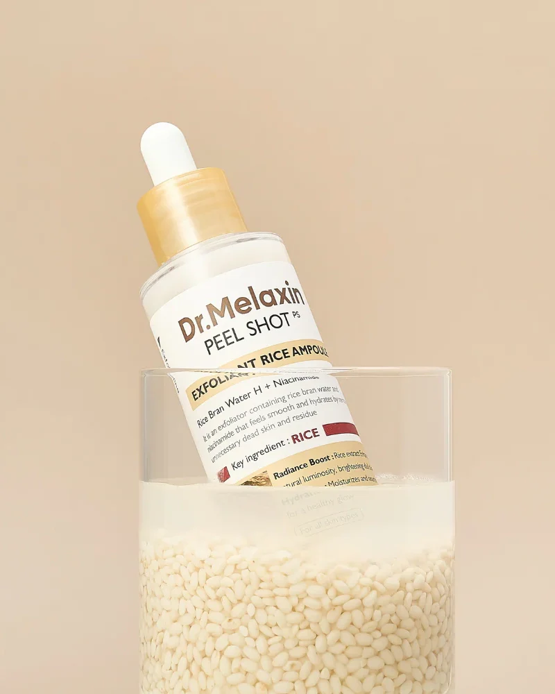 Dr. Melaxin Peel Shot Exfoliating White Rice Ampoule - Image 3