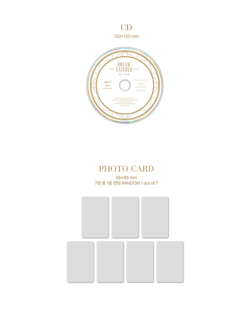 DREAMCATCHER - 1ST SINGLE ALBUM [NIGHTMARE] - Image 3