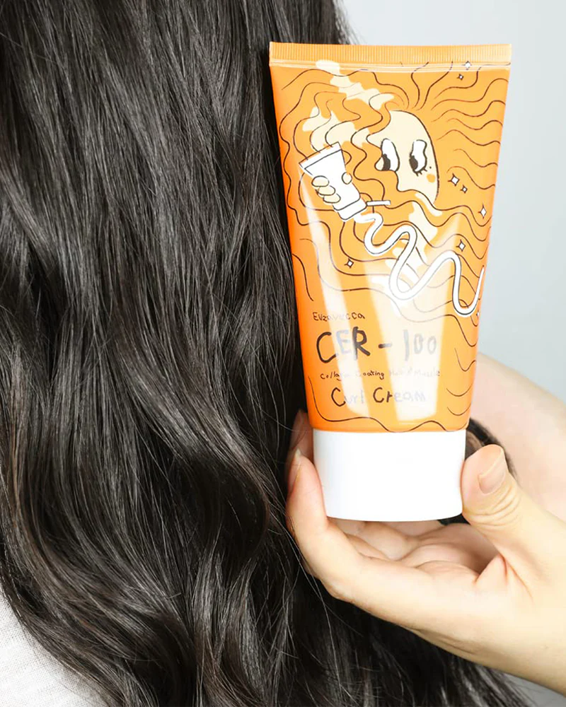 Elizavecca CER-100 Collagen Coating Hair A Muscle Curl Cream - Image 4