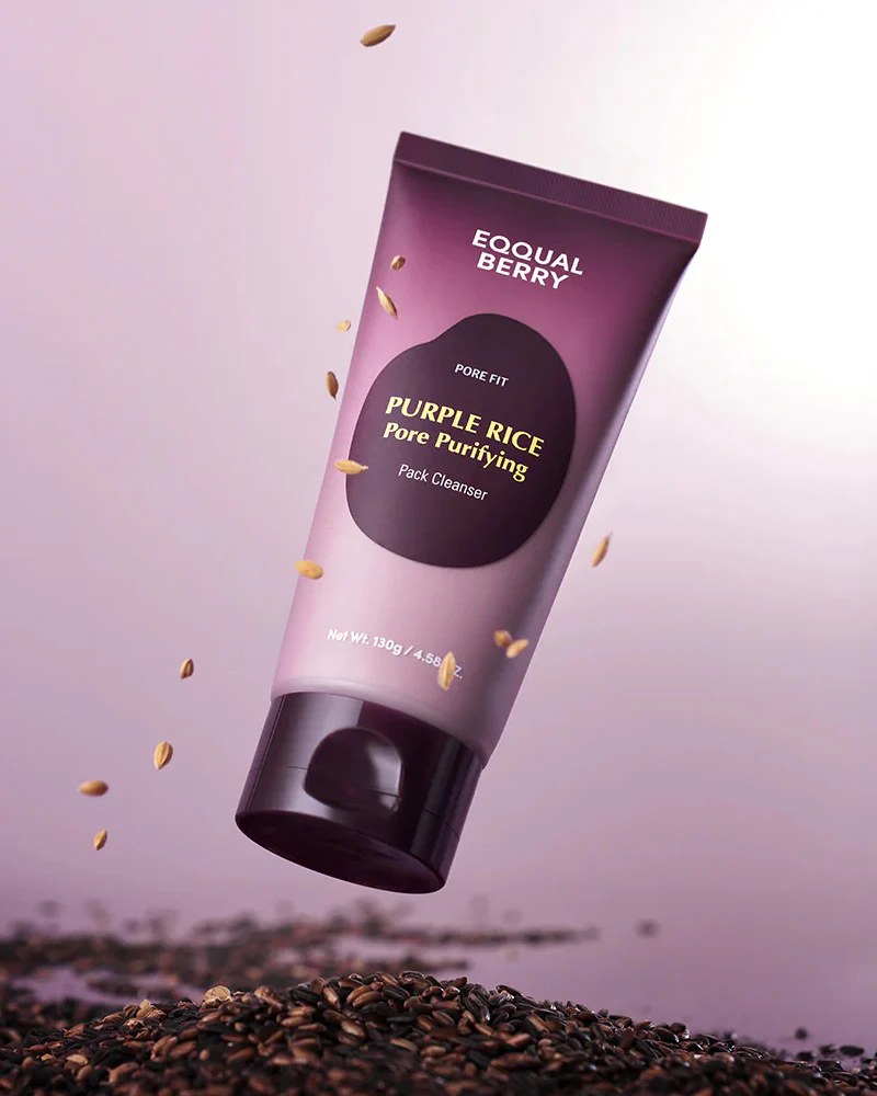 EQQUALBERRY Purple Rice Pore Purifying Pack Cleanser - Image 8