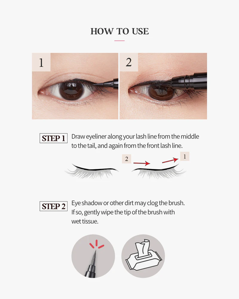 Etude Drawing Show Brush Liner - Image 4