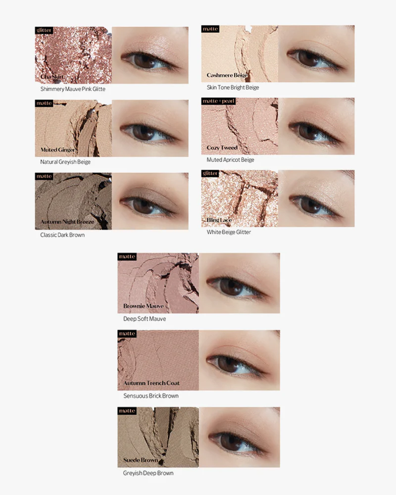 Etude Play Color Eyes 9-Color #Autumn Closet - Image 4