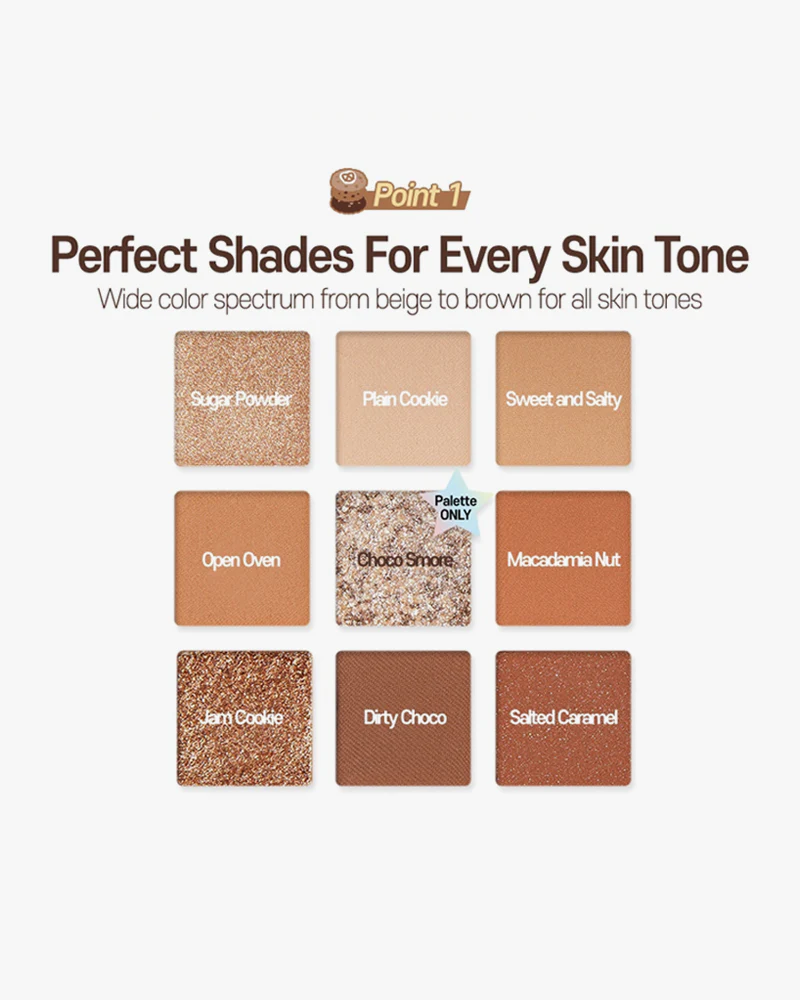 Etude Play Color Eyes 9-Color #Cookie Chips - Image 3