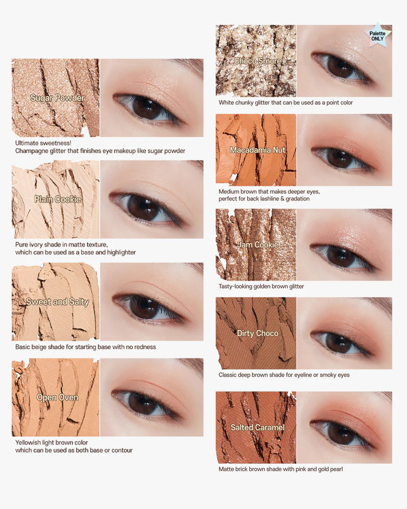 Etude Play Color Eyes 9-Color #Cookie Chips - Image 4