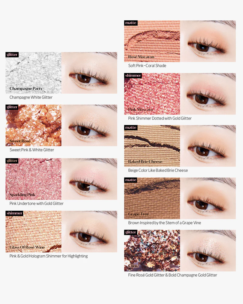 Etude Play Color Eyes 9-Color #Rose Wine - Image 5