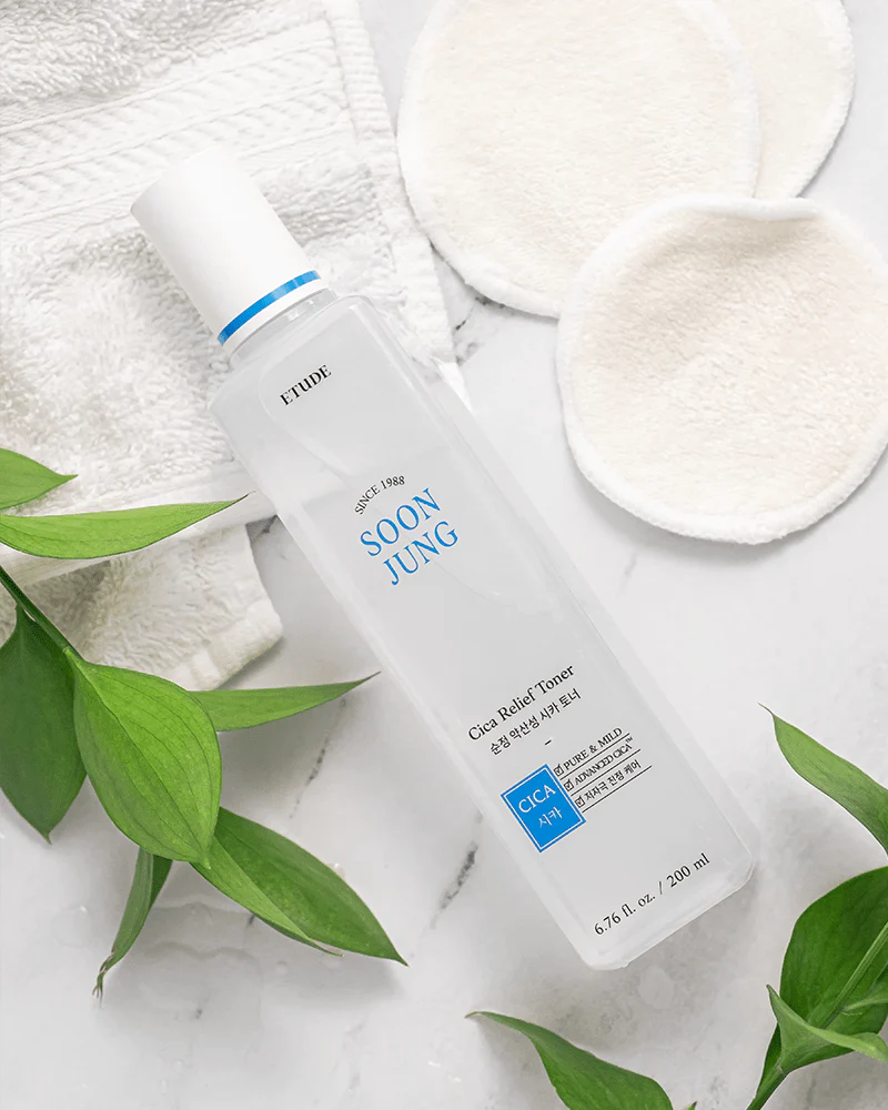 Etude SoonJung Cica Relief Toner - Image 3