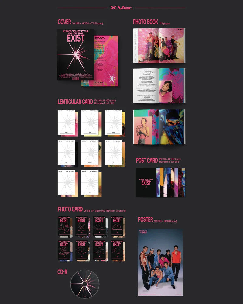 EXO - VOL.7 [EXIST] (Photobook Ver.) (3 Versions) - Image 3
