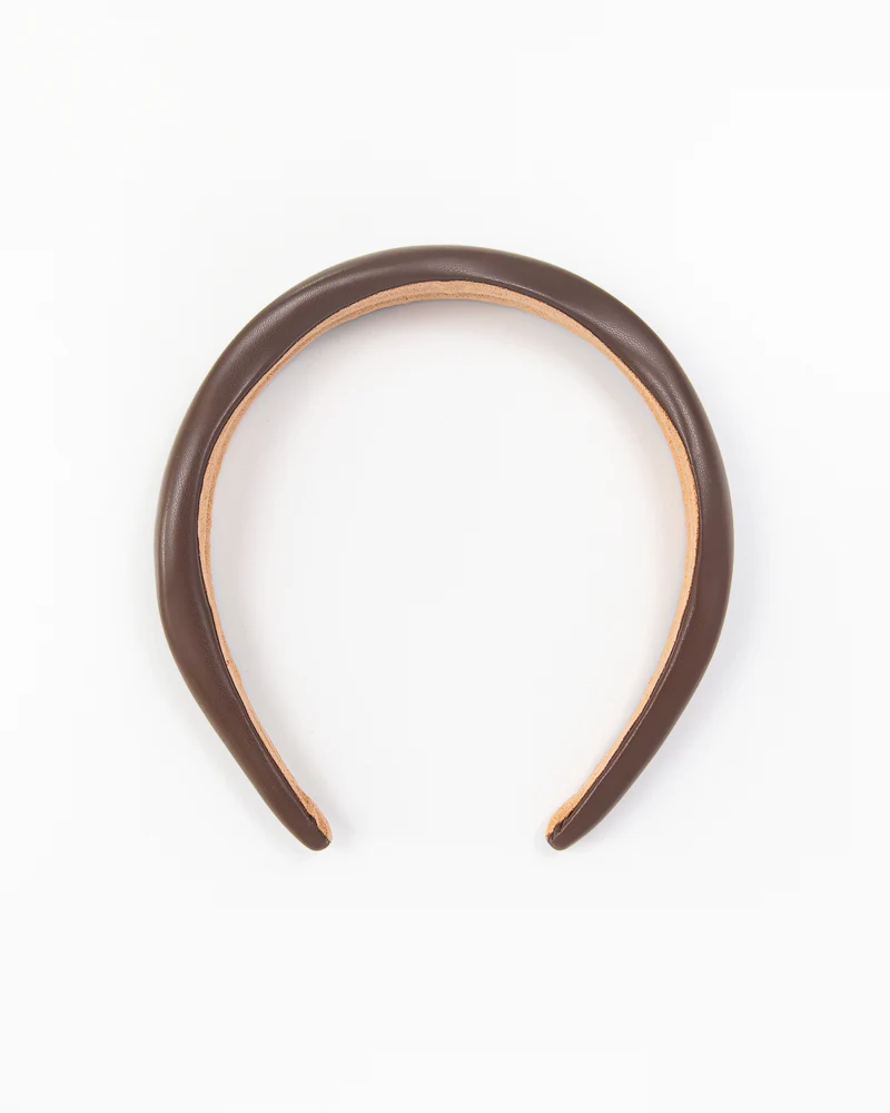 Fashionable Leather Headband - Image 4