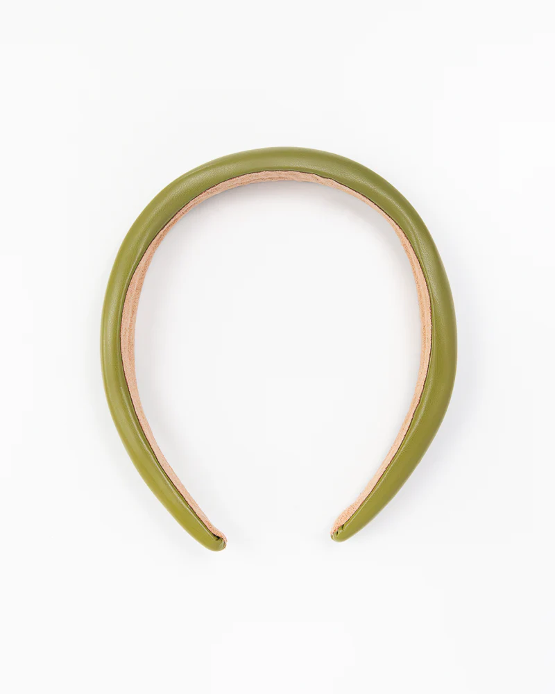 Fashionable Leather Headband - Image 5