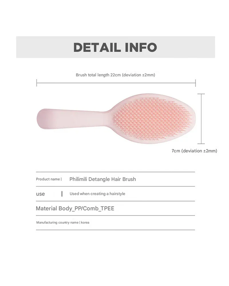 FILLIMILLI Detangle Hair Brush - Image 3