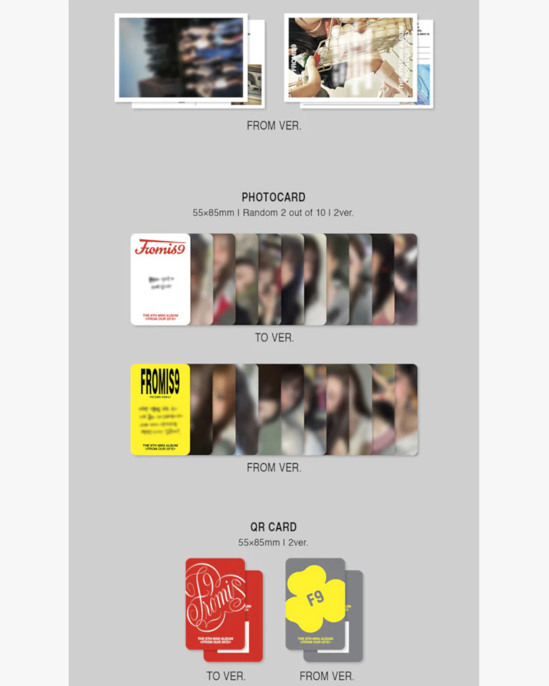 fromis_9 - 6th mini album 'From Our 20’s' [Postcard Ver.] (2 Versions) - Image 3