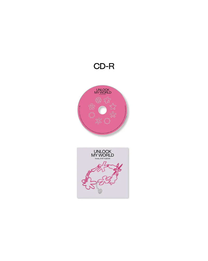 fromis_9 - UNLOCK MY WORLD (1ST ALBUM) [COMPACT VER.] (9 VERSIONS - RANDOM) - Image 7