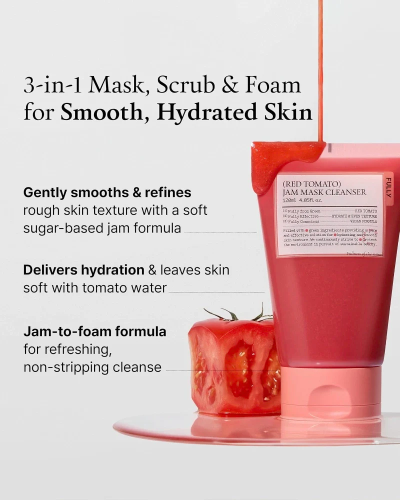 FULLY Red Tomato Jam Mask Cleanser - Image 6