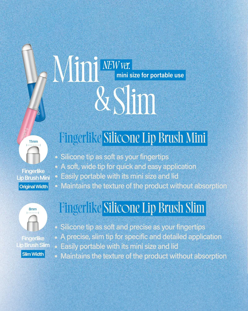 fwee Fingerlike Silicon Lip Brush: Slim - Image 3