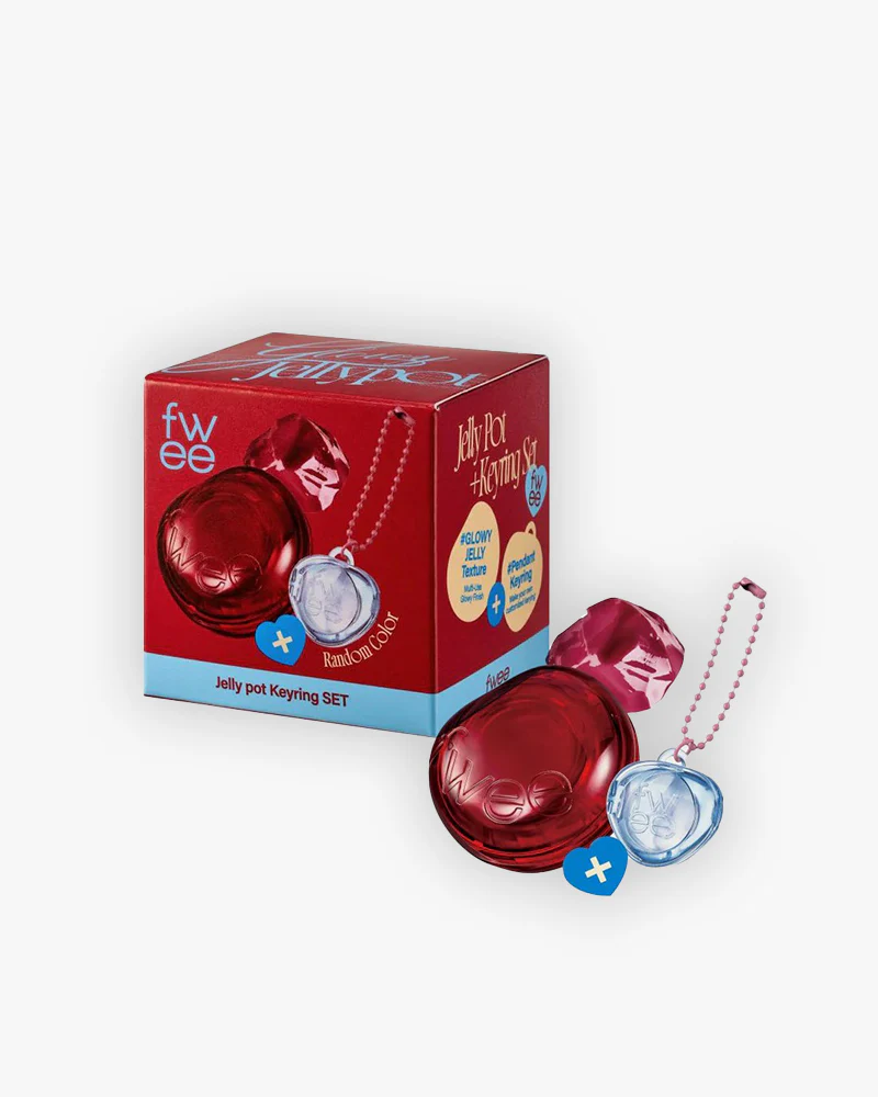 fwee Glowy Jelly Pot Keyring Set - Image 3