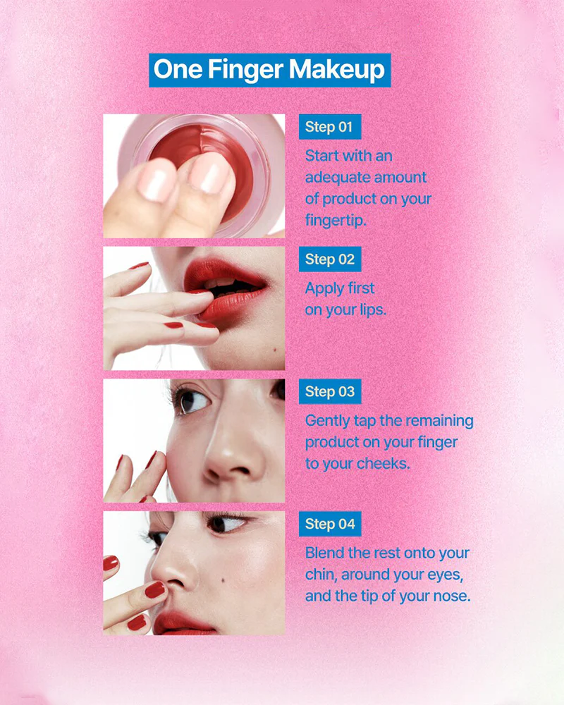 fwee Lip & Cheek Blurry Pudding Pot: Blushed Moment - Image 9