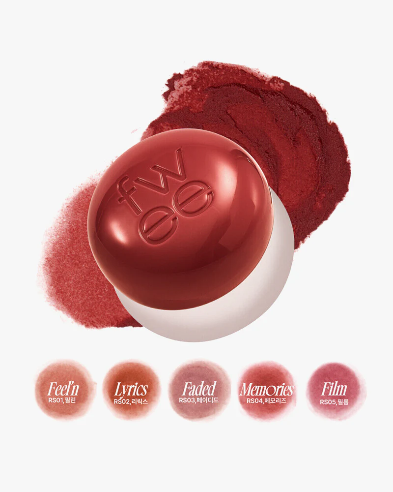 fwee Lip & Cheek Blurry Pudding Pot: Faded Moment - Image 3