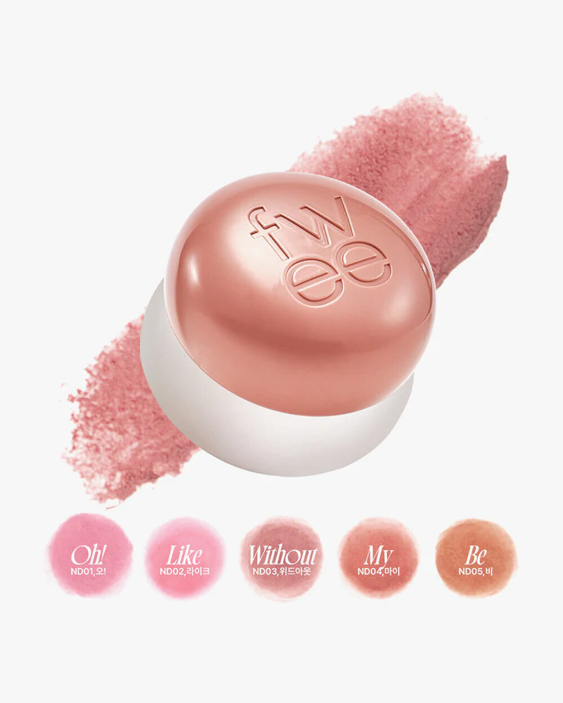 fwee Lip & Cheek Blurry Pudding Pot: Just Me Moment - Image 3