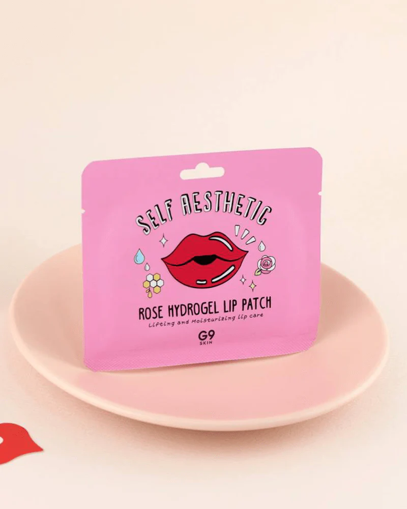 G9SKIN Self Aesthetic Rose Hydrogel Lip Patch - Image 3