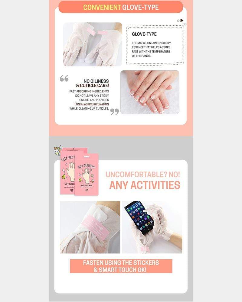 G9SKIN Self Aesthetic Soft Hand Mask - Image 4