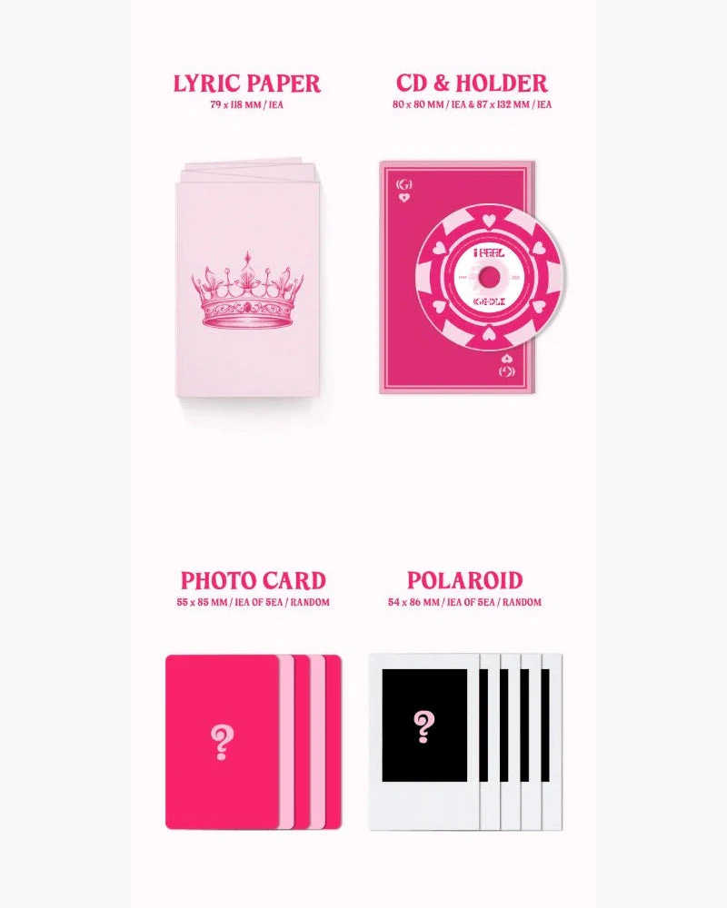 (G)I-DLE - I FEEL (6th MINI ALBUM) (3 Versions) - Image 8
