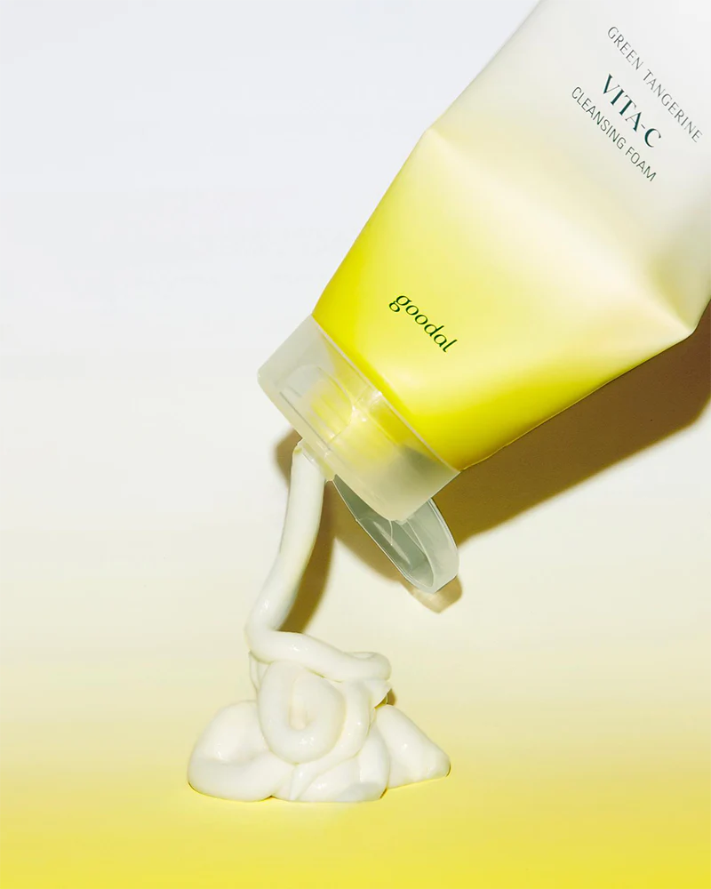 goodal Green Tangerine Vita C Cleansing Foam - Image 3