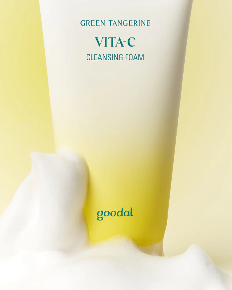 goodal Green Tangerine Vita C Cleansing Foam - Image 4