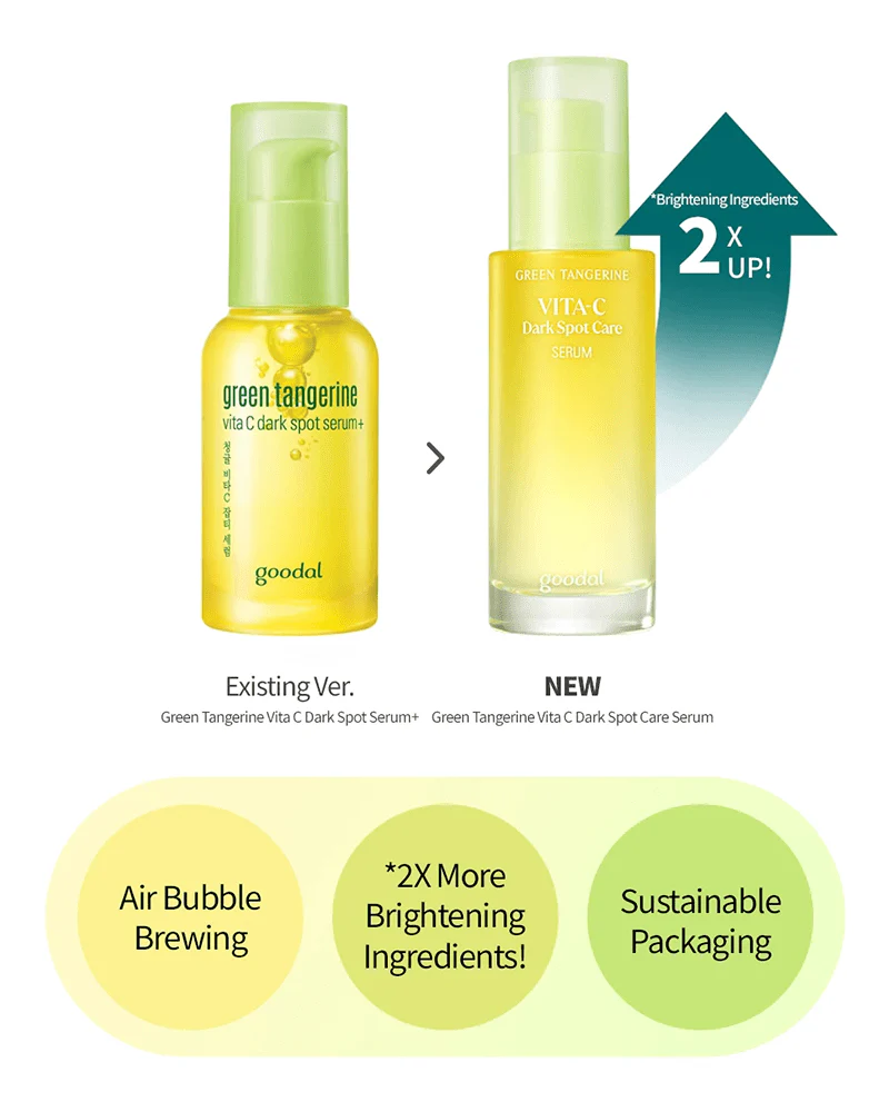 goodal Green Tangerine Vita C Dark Spot Care Serum 40mL - Image 4