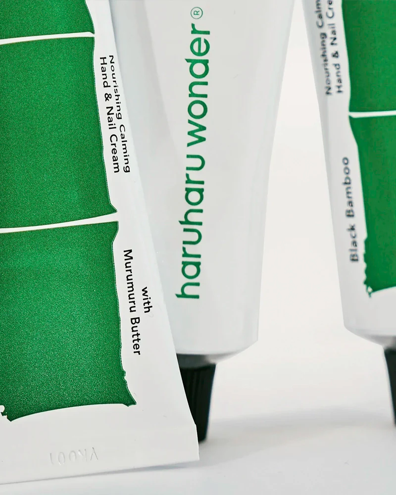 haruharu wonder Black Bamboo Nourishing Calming Hand & Nail Cream - Image 2