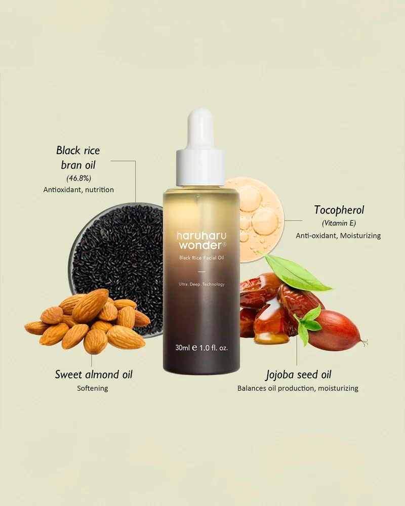 haruharu wonder Black Rice Facial Oil - Image 6
