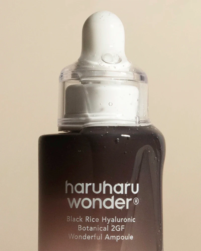 haruharu wonder Black Rice Hyaluronic Botanical 2GF Wonderful Ampoule - Image 2
