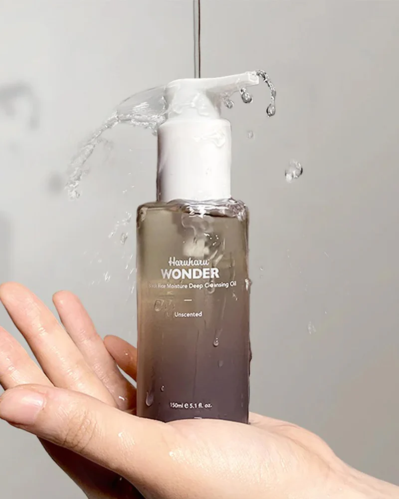 haruharu wonder Black Rice Moisture Deep Cleansing Oil #Unscented - Image 3