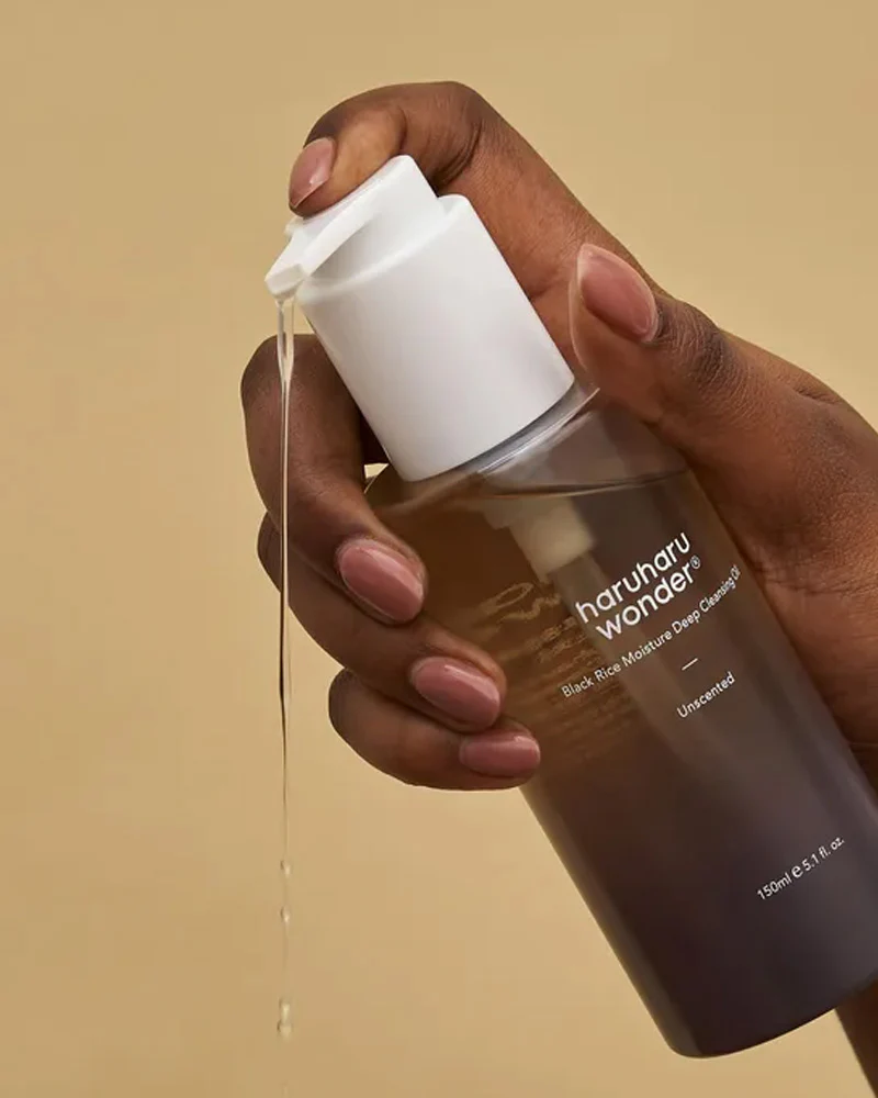 haruharu wonder Black Rice Moisture Deep Cleansing Oil #Unscented - Image 4