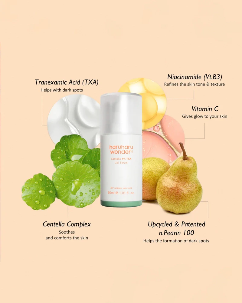 haruharu wonder Centella 4% TXA Gel Serum - Image 6