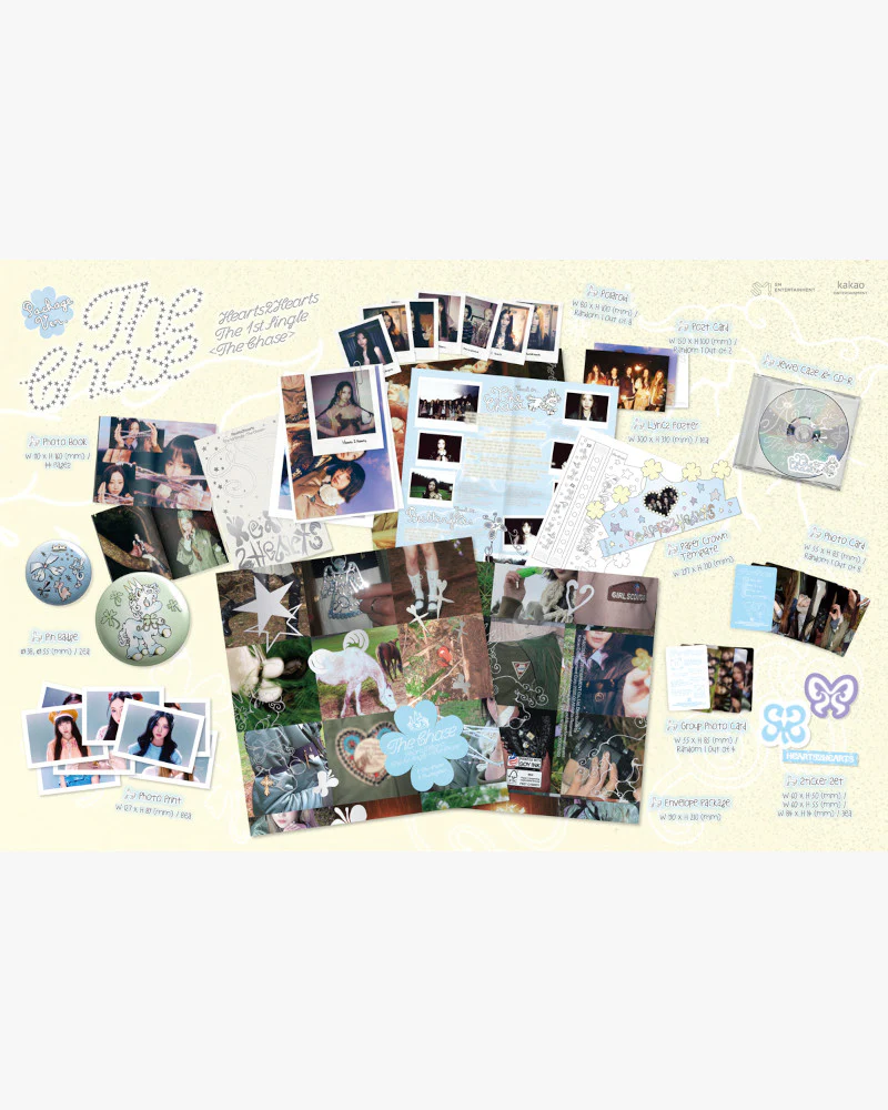 Hearts2Hearts - 1st single album [The Chase] (Package Ver.) - Image 2