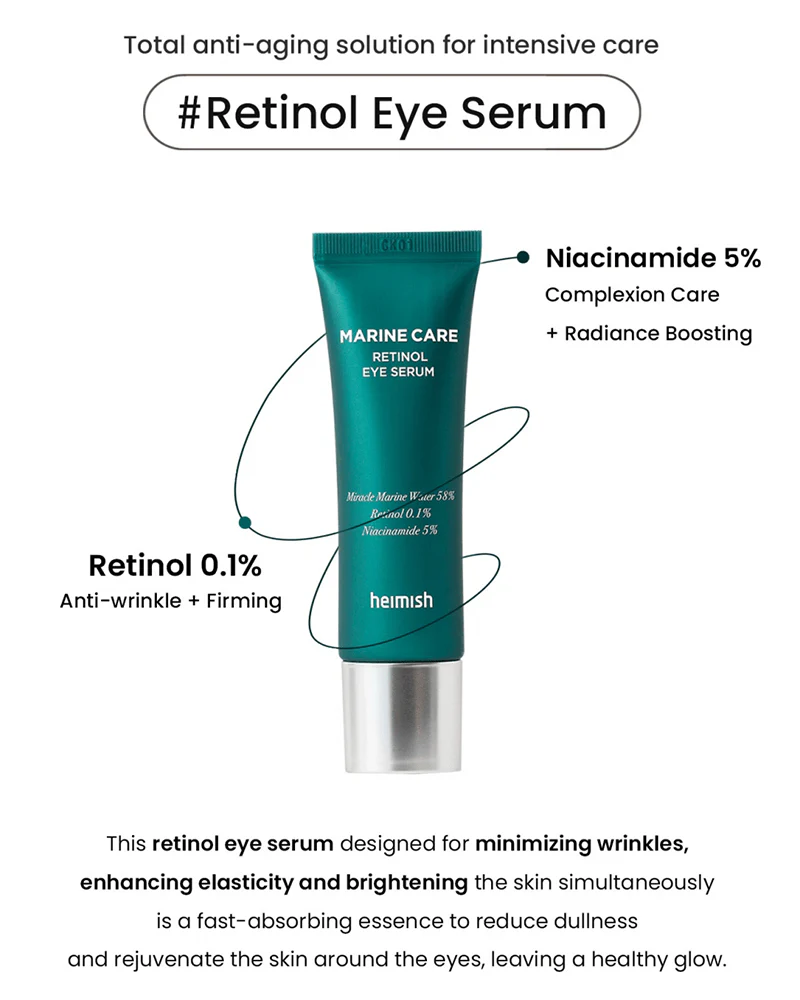 heimish Marine Care Retinol Eye Serum - Image 3