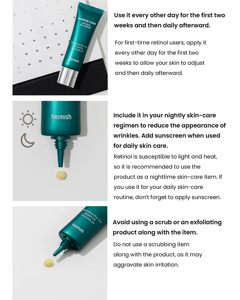 heimish Marine Care Retinol Eye Serum - Image 9