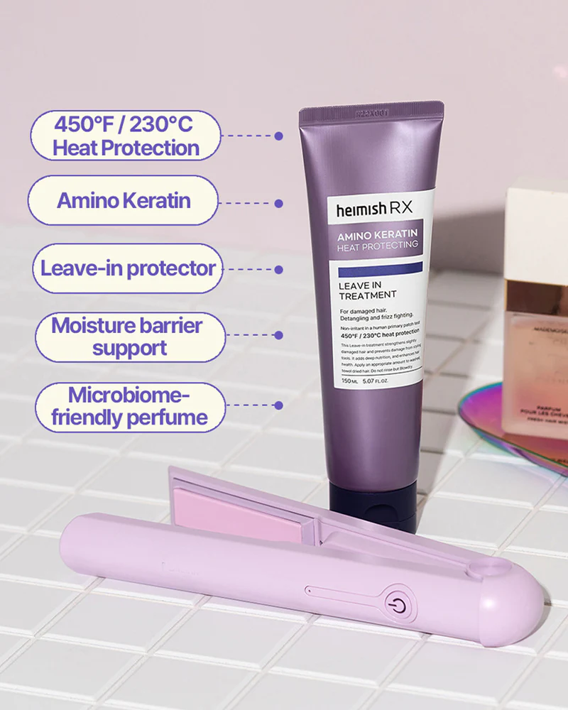 heimish RX Amino Keratin Heat Protecting Leave In Treatment - Image 5
