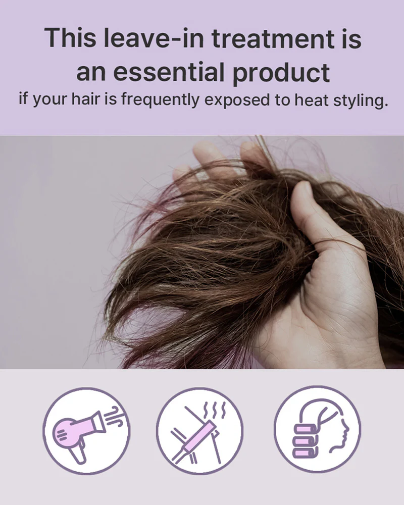 heimish RX Amino Keratin Heat Protecting Leave In Treatment - Image 6