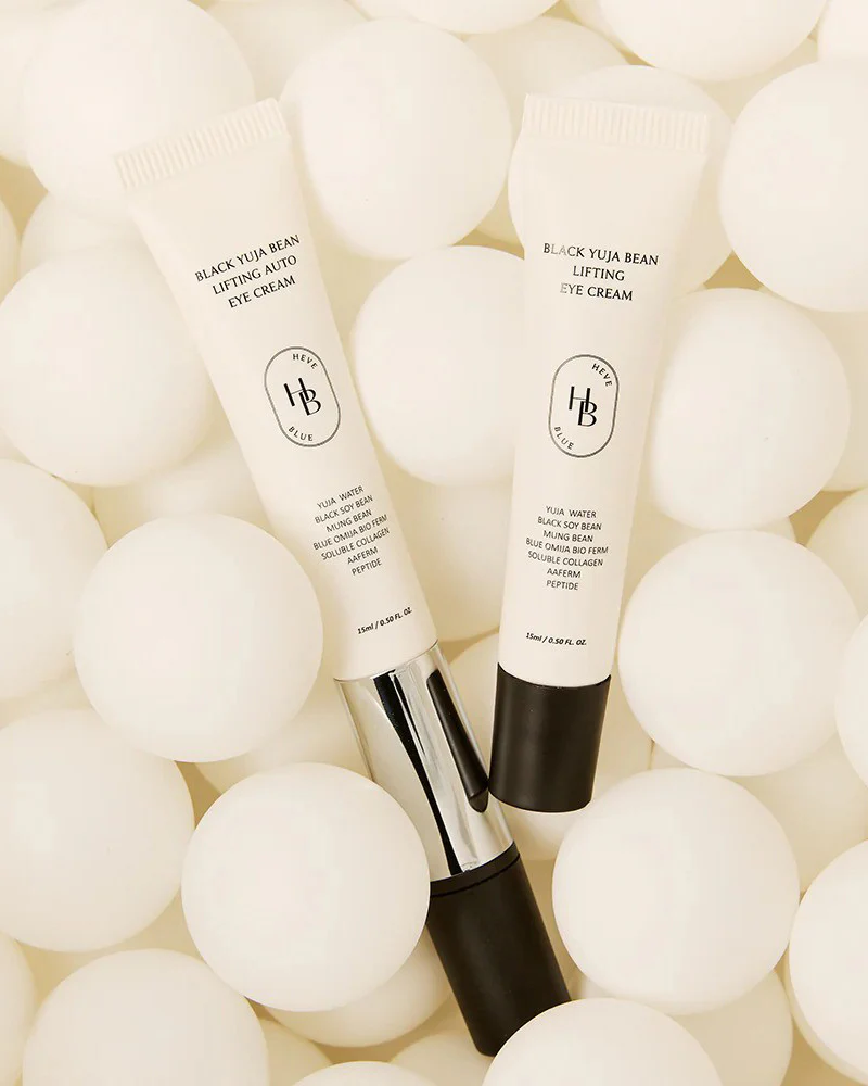 HEVEBLUE Black Yuja Bean Lifting Eye Cream - Image 3