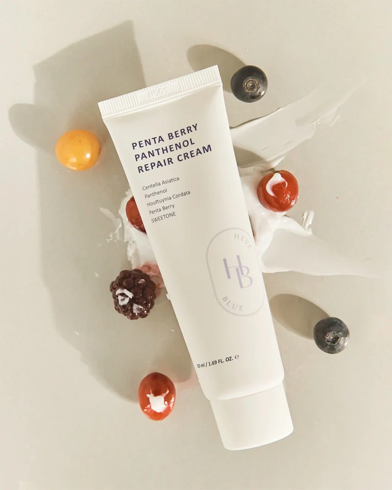 HEVEBLUE Penta Berry Panthenol Repair Cream