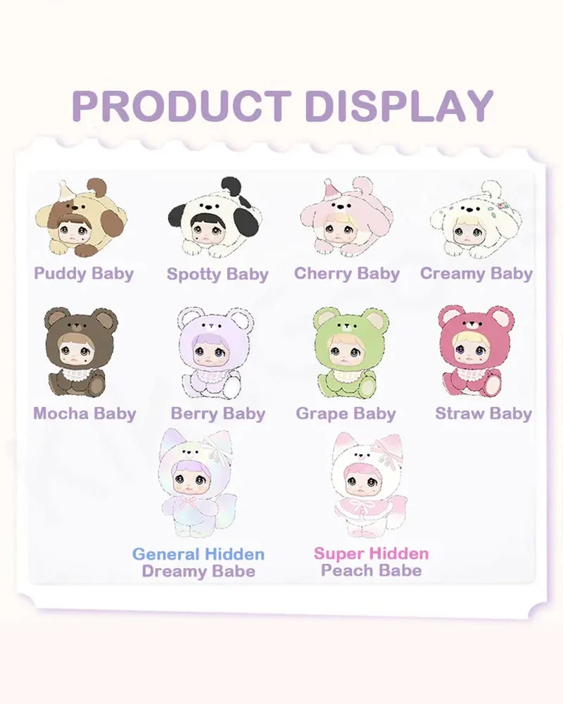 Hi TOY Nommi Baby V4 Mibao Series Blind Box - Image 3