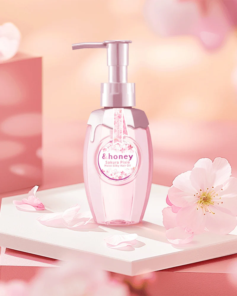 &Honey Sakura Pixie Moist Silky Hair Oil