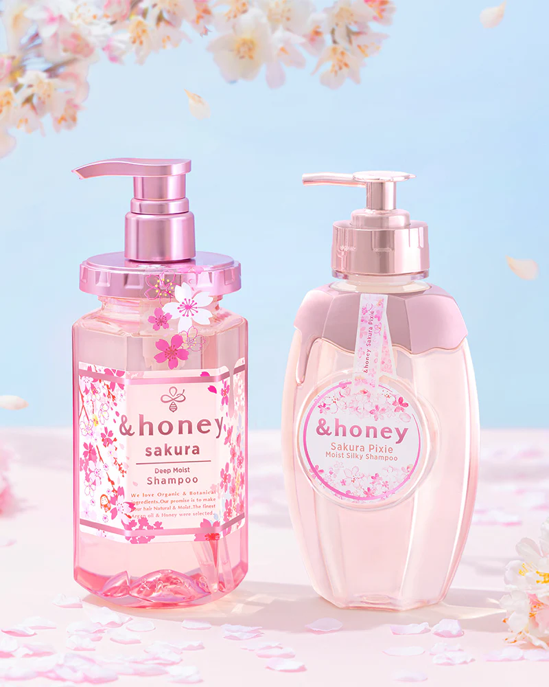 &Honey Sakura Pixie Moist Silky Shampoo - Image 3