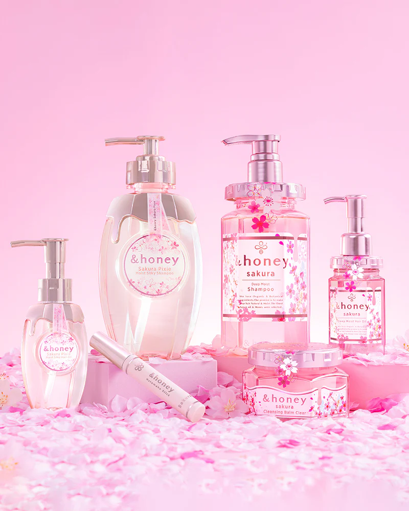 &Honey Sakura Pixie Moist Silky Shampoo - Image 4