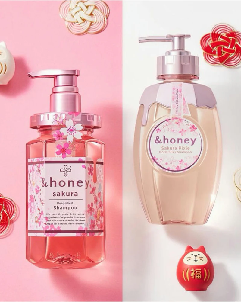 &Honey Sakura Pixie Moist Silky Shampoo - Image 5
