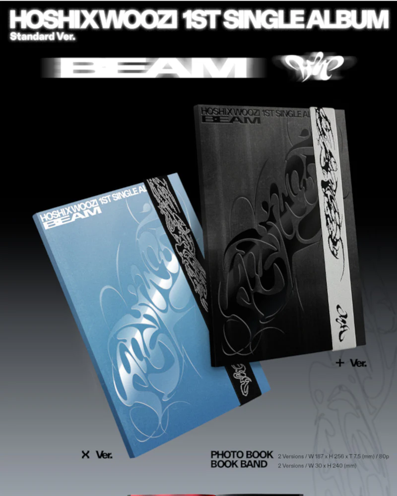 HOSHI X WOOZI - 1st Single Album 'BEAM' (2 Versions) - Image 2