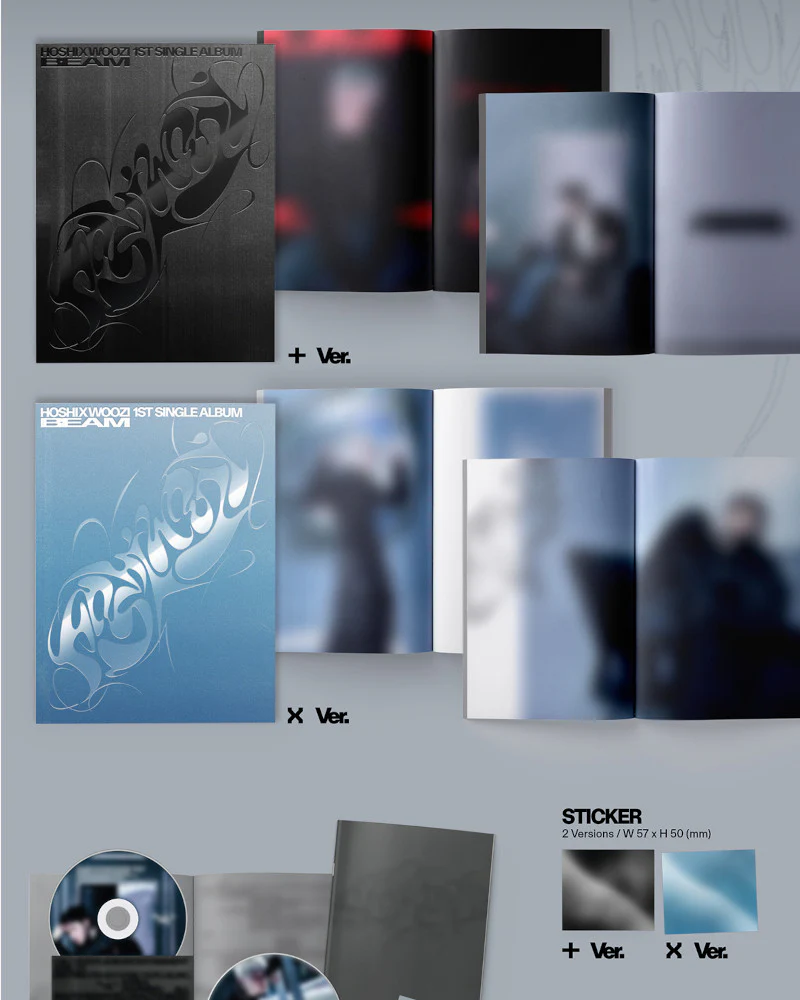 HOSHI X WOOZI - 1st Single Album 'BEAM' (2 Versions) - Image 3